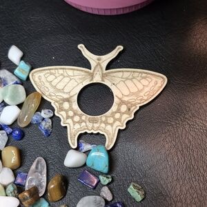 Moth Crystal Sphere Stand